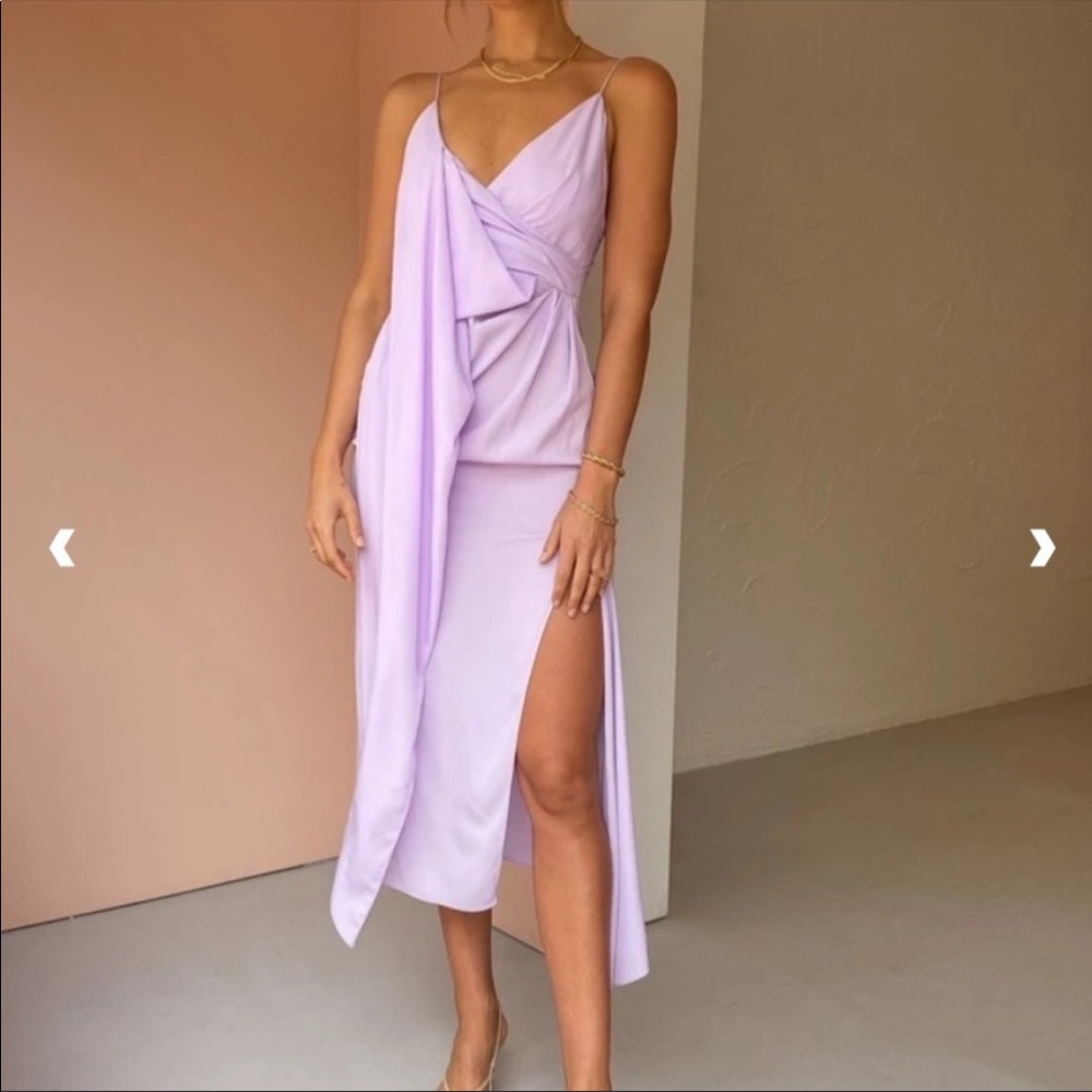 NWT Acler Hermatige dress in Lilac - Picture 6 of 11